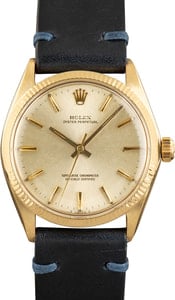 Rolex Oyster Perpetual 1005 Leather Band