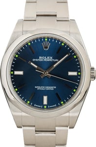 Rolex Oyster Perpetual 114300 Blue Dial 39MM