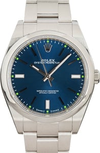 Rolex Oyster Perpetual ref 114300 Blue Dial