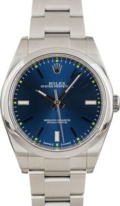 Rolex Oyster Perpetual 114300 Blue Dial