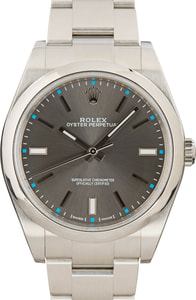 Rolex Oyster Perpetual 114300 Rhodium