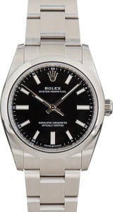 Rolex Oyster Perpetual Black 124200