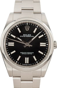 Rolex Oyster Perpetual Black 124300