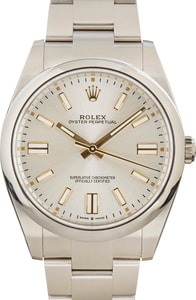 Rolex Oyster Perpetual 124300 Silver