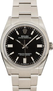 Rolex Oyster Perpetual 126000 Black Dial