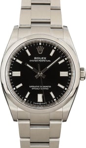 Rolex Oyster Perpetual 126000 Black Dial