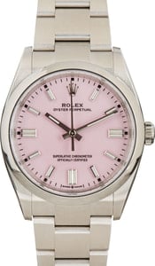 Pre-Owned Rolex Oyster Perpetual 126000 Pink Dial