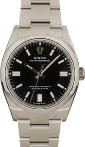 Rolex Oyster Perpetual 126000 Black Dial