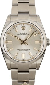 Rolex Oyster Perpetual 126000 Silver