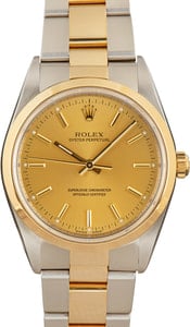 Rolex Oyster Perpetual 14203 Champagne Dial