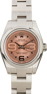 Ladies Rolex Oyster Perpetual 176200 Pink Dial