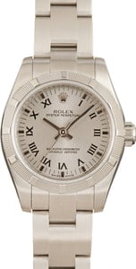 Ladies Rolex Oyster Perpetual 176210 Roman Dial