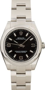 Rolex Oyster Perpetual 31mm 177200 Black Dial