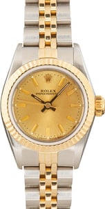 Rolex Oyster Perpetual 67193 Champagne Dial