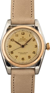 Rolex Oyster Perpetual 5010 Stainless Steel & Pink Gold