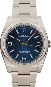 Rolex Oyster Perpetual 116000 Blue Dial