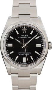 Rolex Oyster Perpetual 126000 Black Dial