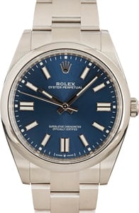 Rolex Oyster Perpetual 124300 Blue Dial