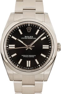 Rolex Oyster Perpetual 124300 Black Chromalight Dial