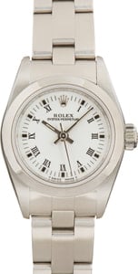 Ladies Rolex Oyster Perpetual 67180 Stainless Steel