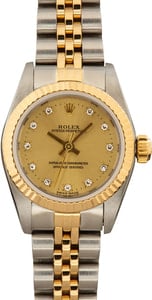 Rolex Oyster Perpetual 67193 Diamond Dial