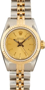 Rolex Oyster Perpetual 67193 Champagne Dial