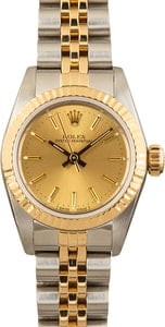 Rolex Oyster Perpetual 67193 Champagne Dial