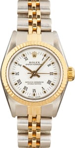 Ladies Rolex Oyster Perpetual 67193 White Dial