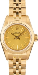 Rolex Oyster Perpetual 67198 Yellow Gold