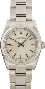 Rolex Oyster Perpetual 67480 Silver Dial