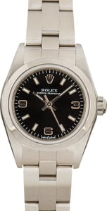 Rolex Oyster Perpetual 76080 Black Dial