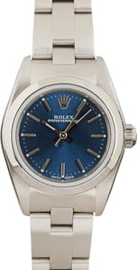 Rolex Ladies Oyster Perpetual 76080 Steel Oyster