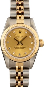 Rolex Oyster Perpetual 76193 Diamond Dial