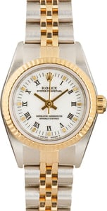 Rolex Ladies Oyster Perpetual 76193 Two-Tone