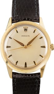 Rolex Oyster Ref M1398 Yellow Gold