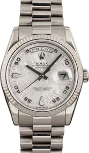 Rolex Day-Date 118239 Meteorite Diamond Dial