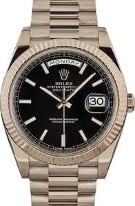 Rolex Day-Date 40 Ref 228239 White Gold