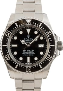 Used Rolex Sea-Dweller 126660 Black Dial