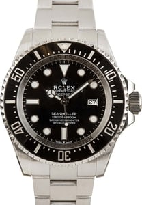 Mens Rolex Sea-Dweller 126660 Black Dial