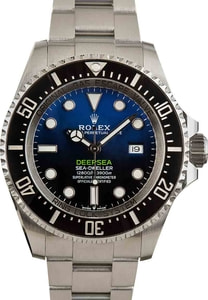 Rolex deep sea deals blue price