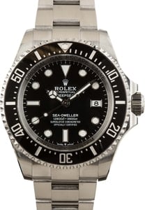 Rolex Sea-Dweller 136660 Black Dial & Ceramic Bezel