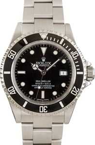 Mens Rolex Sea-Dweller Black 16600