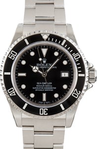 Mens Rolex Sea-Dweller 16600 Black