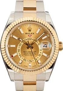 Rolex Sky-Dweller 326933 Champagne Dial