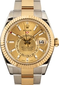 Rolex Sky-Dweller 326933 Champagne Dial