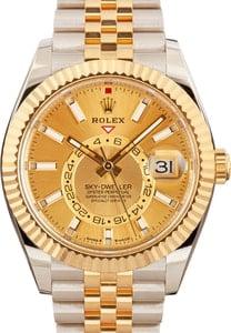 Rolex Sky-Dweller 336933 Stainless Steel & 18k Yellow Gold