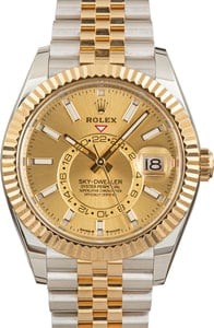 Rolex Sky-Dweller 336933 Stainless Steel & 18k Yellow Gold