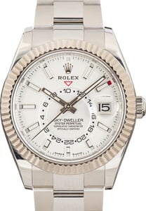 Pre-owned Rolex Sky-Dweller 336934 Stainless Steel