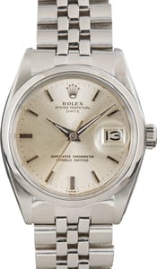 Rolex Date Ref 1500 Stainless Steel