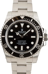 Rolex Submariner 114060 Ceramic